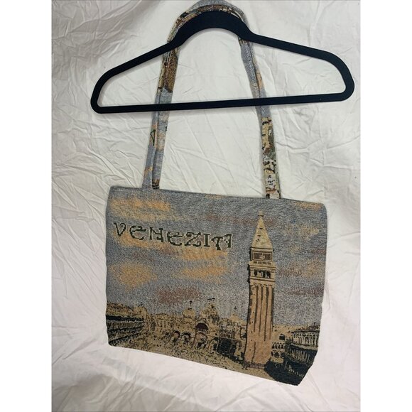 VENEZIA Italian Souvenir Tapestry Tote Bag - Picture 7 of 10